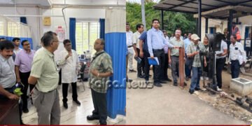 South Western Railway (SWR) GM P Ananth Mysore Division Inspection
