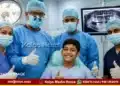 Shivamogga 11 Year Boy Rare Jaw Cyst Surgery In SN Hospital