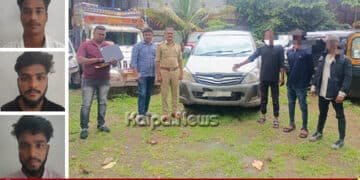 Shivamogga Harakere Ring Road Robbery Case Three Arrested