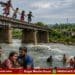 Shivamogga Mother Jumps Tunga River With 3 Children