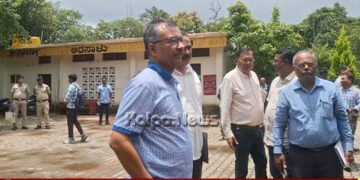 Shivamogga Railway DRM Visits Arasalu Railway Station