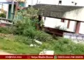 Shivamogga Sominakoppa Bus Stop Mess Overgrown Garbage