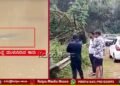 Thirthahalli-driver loses control-Car plunges into lake