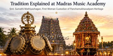 Thiruvarur Sacred Sarvavadyam Tradition Madras Music Academy
