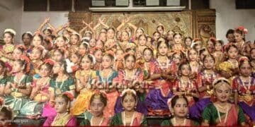 bengaluru aradhana-bharatanatya-program in rayara mutt