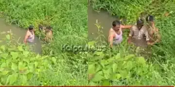 Bhadravathi Rowdy Sheeter Hides Underwater Arrested By Police