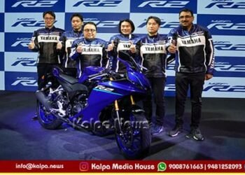 India Yamaha launches yzf r2 global debut rs 2.30 lakh