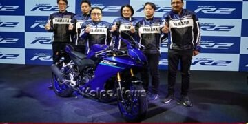 India Yamaha launches yzf r2 global debut rs 2.30 lakh