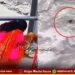 Nepal Woman Throws Dog into seti river copy