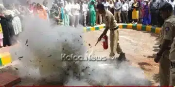SWR hubballi-railway-fire-safety-training-emergency