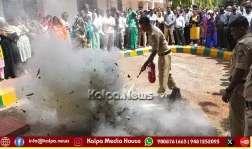 SWR hubballi-railway-fire-safety-training-emergency