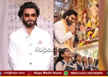 ranveer singh lalbaghcha darshan 1000 girls educationd