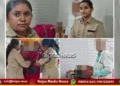 shivamogga-gandhi-bazar-police-help-woman-who-collapsed