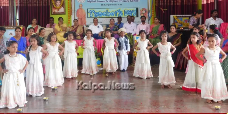 Shikaripura teachers shape future of students vishwanath