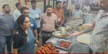 Shivamogga Food Court AC Inspection License Cancel Warning