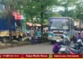 thirthahalli-bus-brake-failure-four-cars-bike-damaged