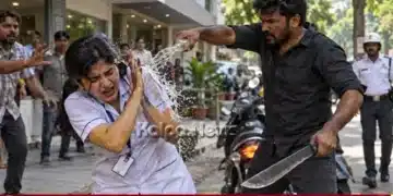 bengaluru acid attack husband attacks wife with acid