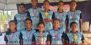 karkala christking girls volleyball team selected