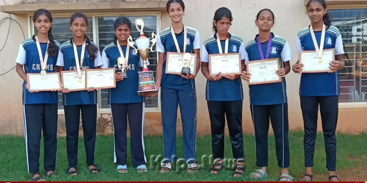 karkala christking school girls badminton team selected