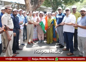 say no to drugs walkathon dcp harsha students