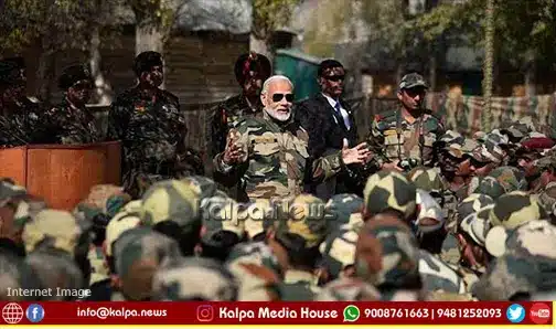 pm modi surgical strike india message