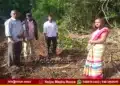 sagar forest encroachment 3 acres cleared