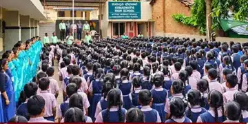 shikaripura 749 people vande mataram singing