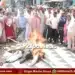 shivamogga congress protest gyanesh kumar removal