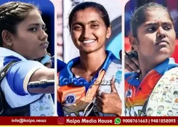 Asian Games India Gold Archery Womens Team South Korea copy