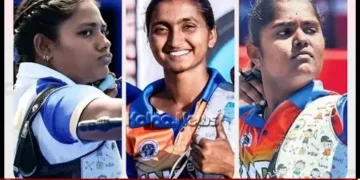 Asian Games India Gold Archery Womens Team South Korea copy