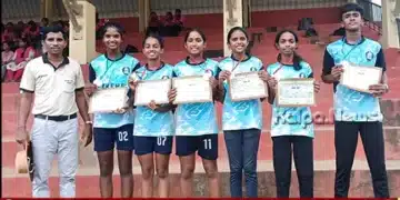 Christking athletics 5 student select district level