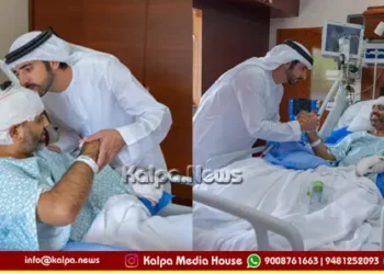 Dubai Crown Prince Meets Ans Kisses Indian Pilot Smit