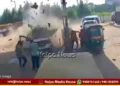 Gujarat Karjan CNG Car Tank Blast During Refuelling