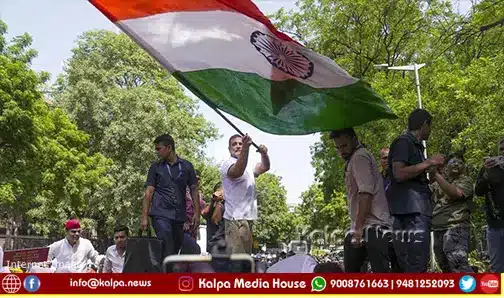 INDIA Alliance Protest Nov 1 Vote Theft Allegations