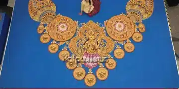 Indriya jewellery eco friendly 1600 sqare feet rangoli