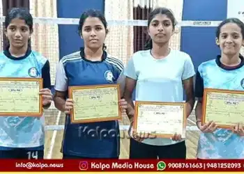 Karkala Christking Students For Mysore Badminton Finals