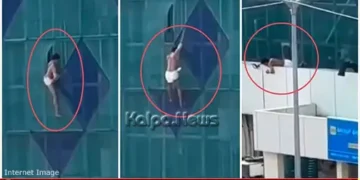 Manipal KMC Hospital 4th Floor Fall Rajesh Injured