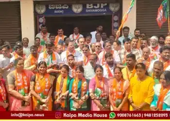 NDA wins all 4 seats BJP victory yatra