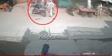 Pakistan Unknown Person firing Lashkar Commander Imran Killed copy