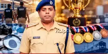 RPF Inspector Shivaraju Wins 5 medals SWR Runner Up copy