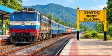 SWR YPR Shivamogga Express Train Extended To Talguppa copy