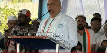 Shikaripura Bharat Jodo 2 BK Sangamesh padayatra