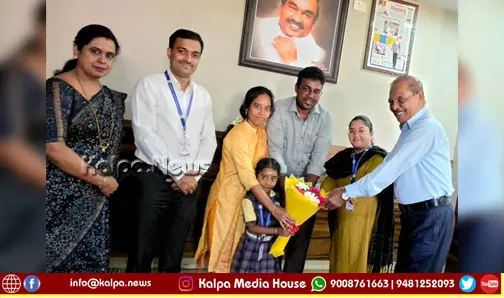 Shimoga PACE School Student Srinika 200 Country Flags