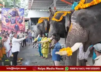Shivamogga Dasara Elephant Sagar Bahadur Somanna