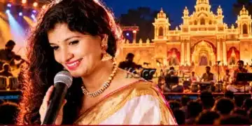 Shivamogga Dasara Surekha Hegde Music Program Oct 21 copy