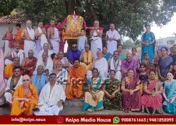 bhadravati madhwa jayanti pallakki procession