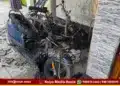 chikkamagaluru two electric scooters catch fire