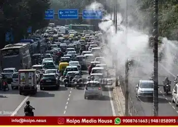 delhi ncr overnight rain temperature dips