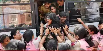 delhi protest crackdown youth leader abhijeet dipke detained