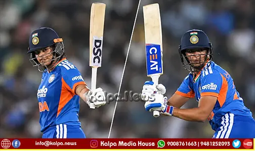 harmanpreet shafali fifties india 3-0 clean sweep zimbabwe